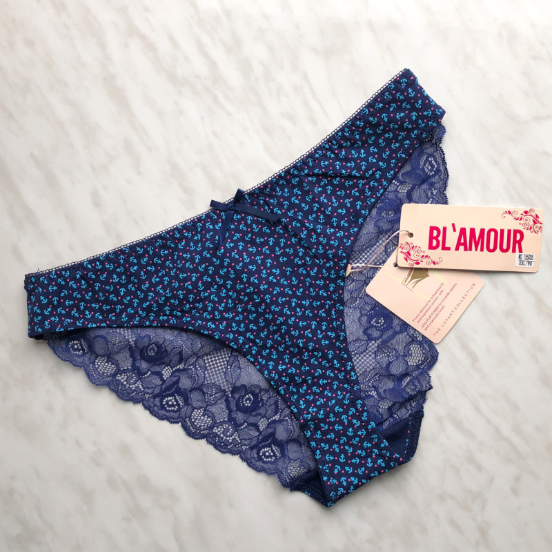 Жіночі трусики BL'AMOUR #Т55005 з якорями Жіночі трусики BL'AMOUR #Т55005 з якорями