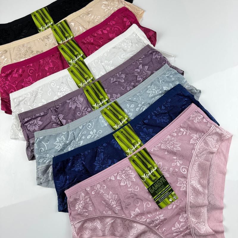 Женские бамбуковые трусики #9802 Женские бамбуковые трусики #9802