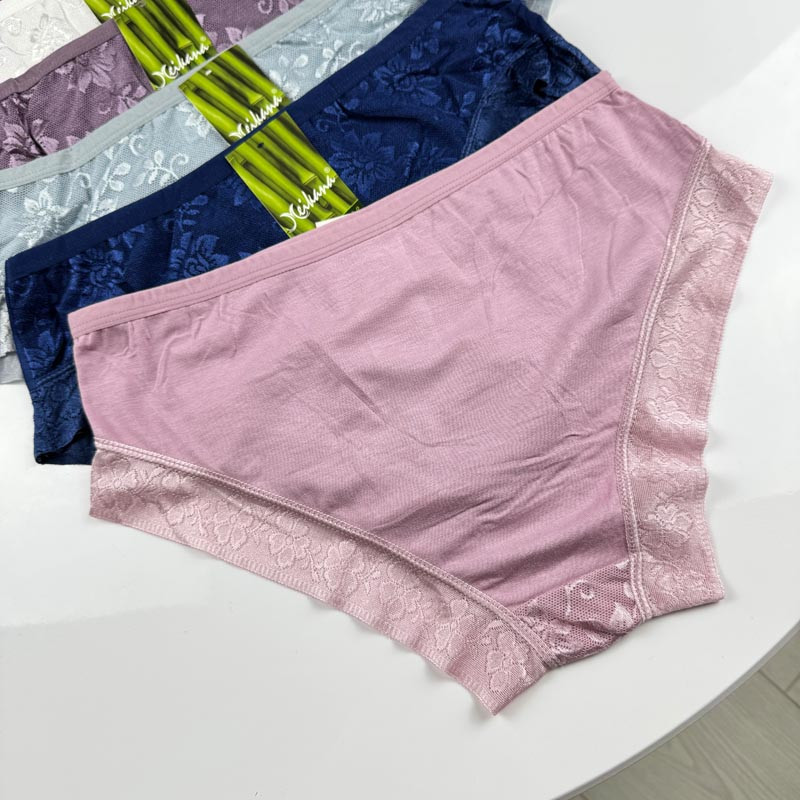 Женские бамбуковые трусики #9802 Женские бамбуковые трусики #9802