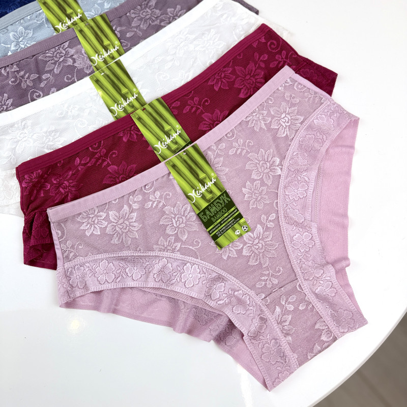 Женские бамбуковые трусики #9802 Женские бамбуковые трусики #9802