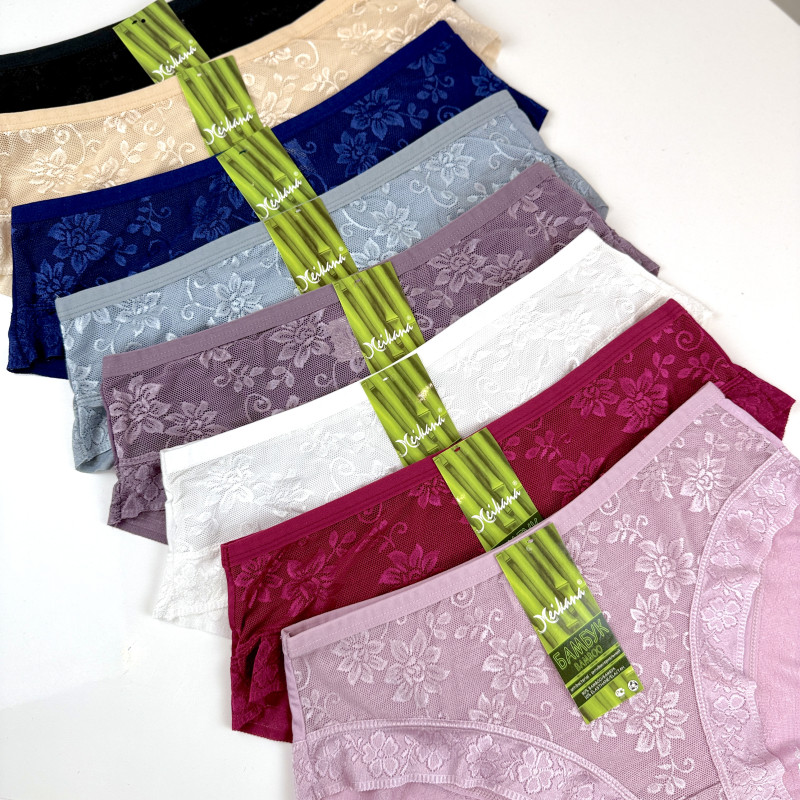 Женские бамбуковые трусики #9802 Женские бамбуковые трусики #9802