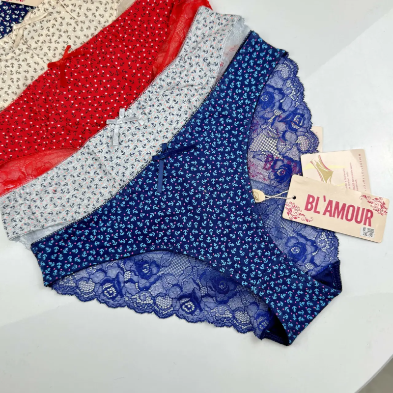 Жіночі трусики BL'AMOUR #Т55005 з якорями Жіночі трусики BL'AMOUR #Т55005 з якорями